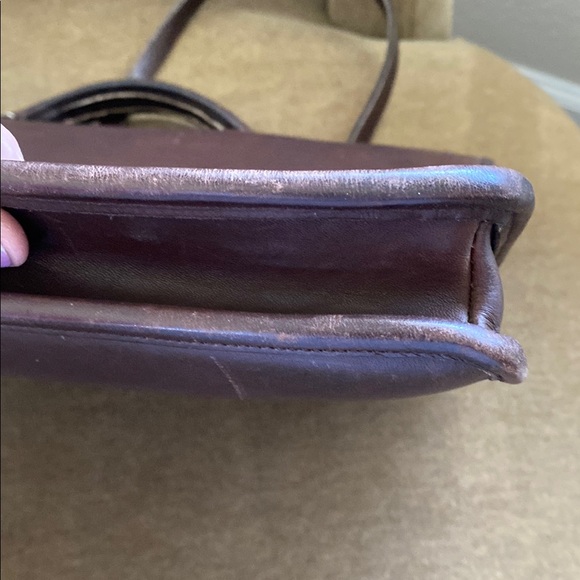 Vintage Coach Metropolitan Brown Leather Bag - Picture 5 of 7